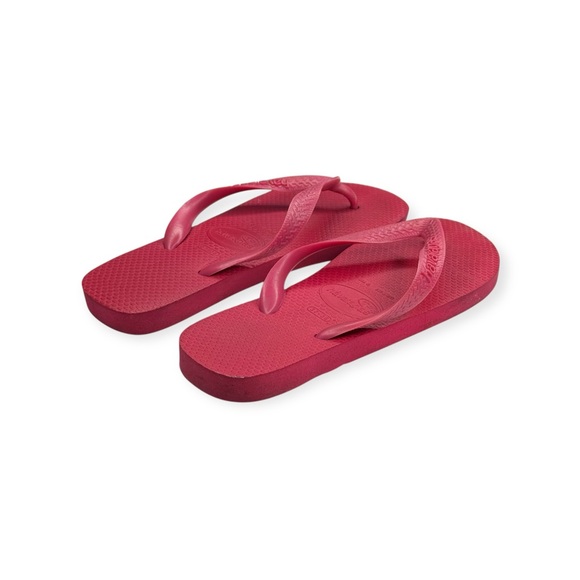Top Havaianas 𓆉 Flip Flop Sandals 𓆉 Brazilian Beach Sandals 𓆉 Solid Pink 𓆉 5 6 - Picture 3 of 16